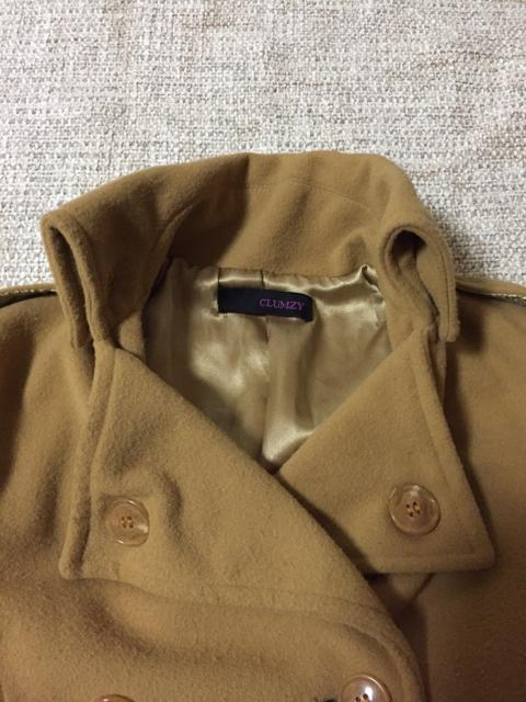 642.クラムジー☆冬コート☆キャメル☆S程度 < 女性ファッション  642.クラムジー☆冬コート☆キャメル☆S程度 < 女性ファッションの