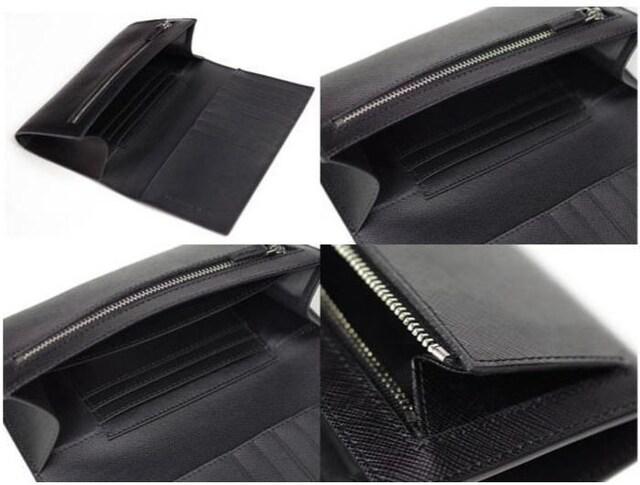 イタリア本革二つ折り長財布 LV-W02B < 男性ファッション  イタリア本革二つ折り長財布 LV-W02B < 男性ファッションの