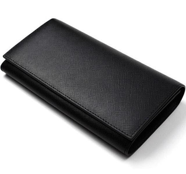 イタリア本革二つ折り長財布 LV-W02B < 男性ファッション  イタリア本革二つ折り長財布 LV-W02B < 男性ファッションの