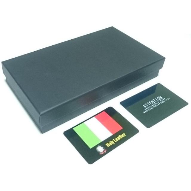 イタリア本革二つ折り長財布 LV-W02B < 男性ファッション  イタリア本革二つ折り長財布 LV-W02B < 男性ファッションの