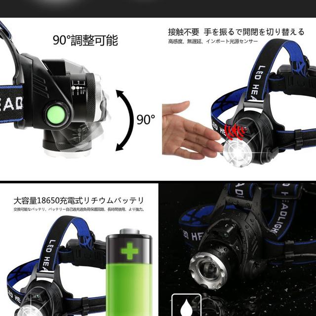 ゾーマ ヘッドライト LED ヘッドランプ 超高輝度 1200ルーメン < レジャー/スポーツ ゾーマ ヘッドライト LED ヘッドランプ 超高輝度 1200ルーメン < レジャー/スポーツの