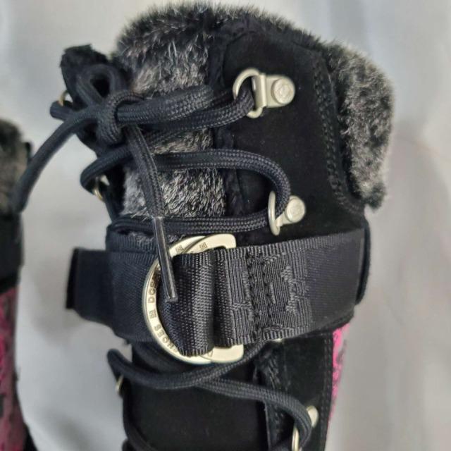 込み★DG Thinsulate★スカル柄&ファー★ロングブーツ★37★ < 女性ファッション  込み★DG Thinsulate★スカル柄&ファー★ロングブーツ★37★ < 女性ファッションの