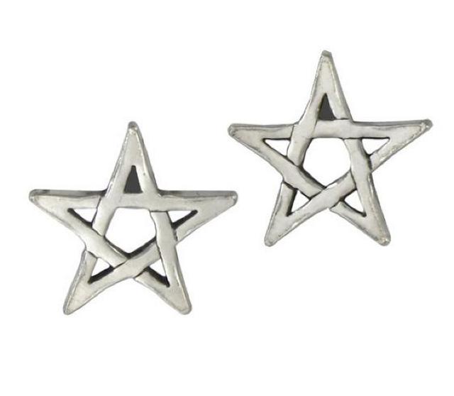 MM: Celtic Pentacle Stud Earringキュートな五芒星 < 女性アクセサリー/時計  MM: Celtic Pentacle Stud Earringキュートな五芒星  < 女性アクセサリー/時計の