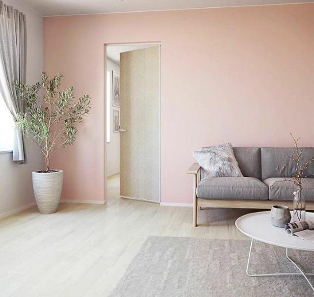 壁紙 5m スモーキーピンク 接着テープセット 無地 大人女子 インテリア 賃貸 < ペット/手芸/園芸  壁紙 5m スモーキーピンク 接着テープセット 無地 大人女子 インテリア 賃貸 < ペット/手芸/園芸の