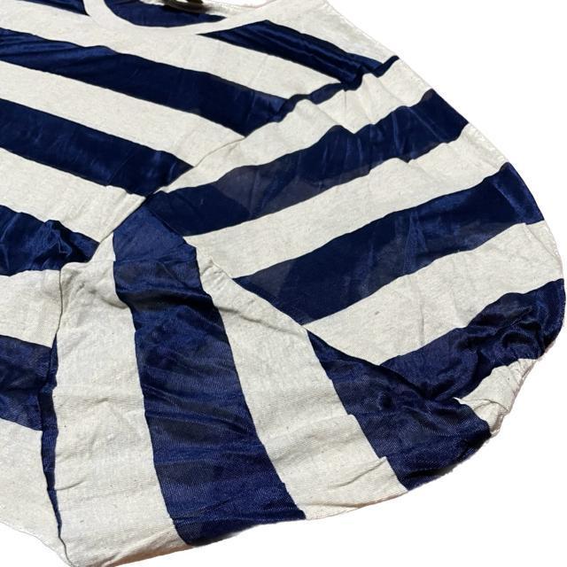 ヴィヴィアンウエストウッド シースルーボーダー柄 変形 カットソー < ブランド ヴィヴィアンウエストウッド シースルーボーダー柄 変形 カットソー < ブランドの