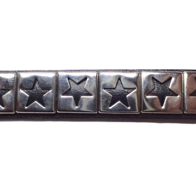スタッズ 鋲 星 スター 1列 レザーブレスレット ブレスレット アクセサリー バングル リストバンド ロック パンク 黒色 @ < 男性アクセサリー/時計 スタッズ 鋲 星 スター 1列 レザーブレスレット ブレスレット アクセサリー バングル リストバンド ロック パンク 黒色 @ < 男性アクセサリー/時計の