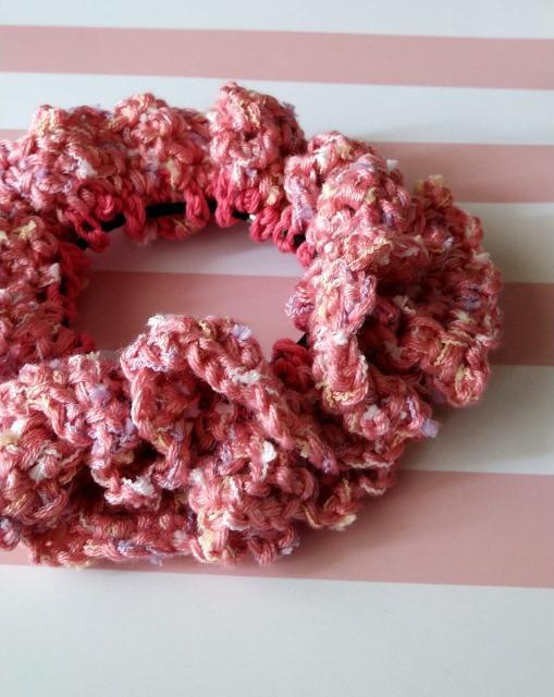 ハンドメイド ダブルフリルシュシュ ピンクミックス < 女性ファッション ハンドメイド ダブルフリルシュシュ ピンクミックス < 女性ファッションの