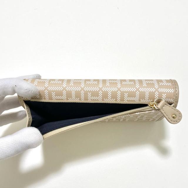 トミーヒルフィガー 長財布 ウォレット 三つ折り ロゴ レディース ベージュ < ブランド トミーヒルフィガー 長財布 ウォレット 三つ折り ロゴ レディース ベージュ < ブランドの