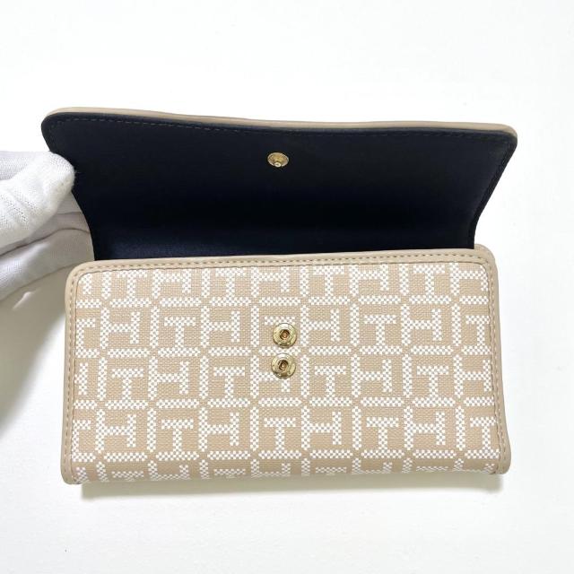 トミーヒルフィガー 長財布 ウォレット 三つ折り ロゴ レディース ベージュ < ブランド トミーヒルフィガー 長財布 ウォレット 三つ折り ロゴ レディース ベージュ < ブランドの