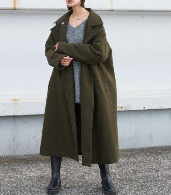 FASHION�R�[�g���t�H���X�g�O���[���̂��������R�[�g �� �����t�@�b�V������ 