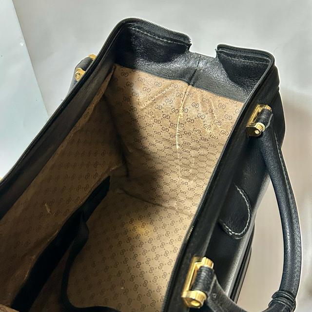 GUCCI �I�[���h�O�b�` ���U�[ �{�X�g���o�b�O �h�N�^�[�Y�o�b�O�^ �u���b�N �S�[���h���� GG�C���e���A ���B���e�[�W �� �u�����h�� 