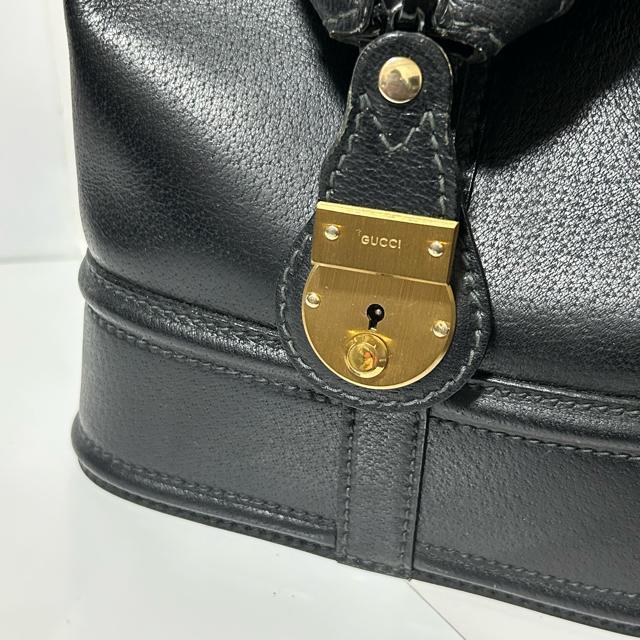 GUCCI �I�[���h�O�b�` ���U�[ �{�X�g���o�b�O �h�N�^�[�Y�o�b�O�^ �u���b�N �S�[���h���� GG�C���e���A ���B���e�[�W �� �u�����h�� 