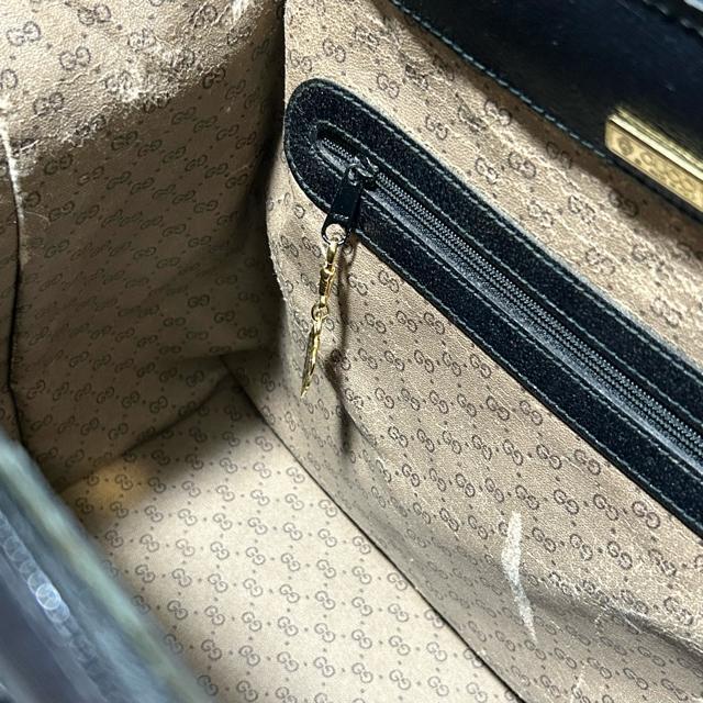 GUCCI �I�[���h�O�b�` ���U�[ �{�X�g���o�b�O �h�N�^�[�Y�o�b�O�^ �u���b�N �S�[���h���� GG�C���e���A ���B���e�[�W �� �u�����h�� 