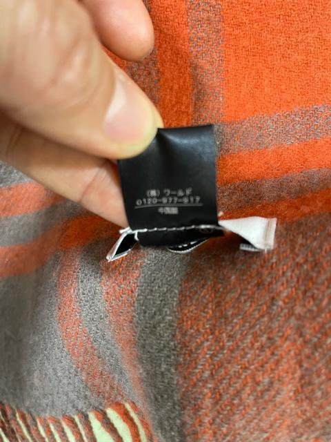 TAKEO KIKUCHI チェック ウール100% マフラー オレンジ チェック マフラー タケオ キクチ < 男性ファッション TAKEO KIKUCHI チェック ウール100% マフラー オレンジ チェック マフラー タケオ キクチ < 男性ファッションの