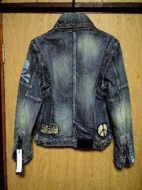 新品Roenロエン 刺繍ワッペンGジャン ベスト 44 < ブランド 新品Roenロエン 刺繍ワッペンGジャン ベスト 44 < ブランドの