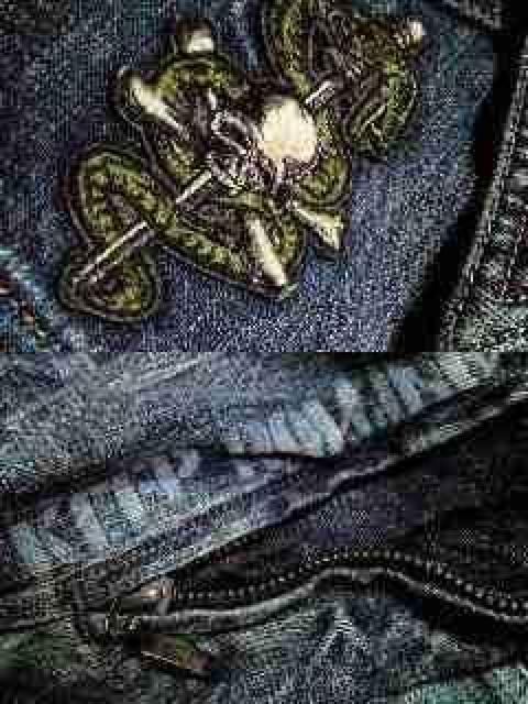 新品Roenロエン 刺繍ワッペンGジャン ベスト 44 < ブランド 新品Roenロエン 刺繍ワッペンGジャン ベスト 44 < ブランドの