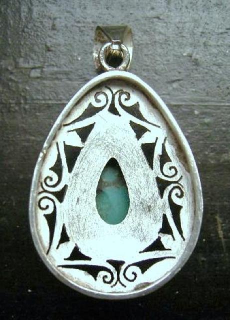 ☆即決☆silver925*ターコイズペンダントトップ 4.4センチ < 女性アクセサリー/時計 ☆即決☆silver925*ターコイズペンダントトップ 4.4センチ < 女性アクセサリー/時計の