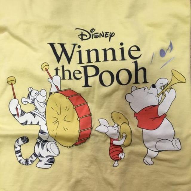 ユニクロ・ディズニー・ロゴ&プーさんプリントTシャツ。XL < ブランド ユニクロ・ディズニー・ロゴ&プーさんプリントTシャツ。XL < ブランドの