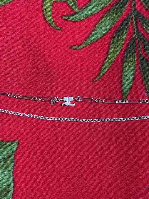 新品未使用☆タグ付き☆クレージュ☆ロゴシルバーブレスレット☆ < ブランド  新品未使用☆タグ付き☆クレージュ☆ロゴシルバーブレスレット☆ < ブランドの