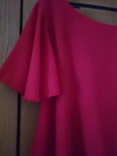 Double dazzle☆シフォンフレア デザイントップス★バックスタイル◎ < 女性ファッション  Double dazzle☆シフォンフレア デザイントップス★バックスタイル◎ < 女性ファッションの