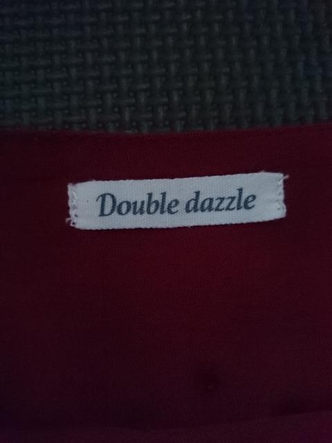 Double dazzle☆シフォンフレア デザイントップス★バックスタイル◎ < 女性ファッション  Double dazzle☆シフォンフレア デザイントップス★バックスタイル◎ < 女性ファッションの