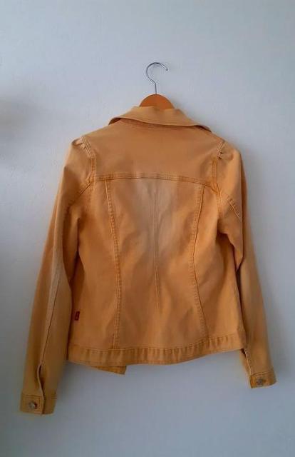 Anna Kerry アンナケリー◆イエロー 黄 デニム ジャケット Gジャン M < ブランド  Anna Kerry アンナケリー◆イエロー 黄 デニム ジャケット Gジャン M < ブランドの