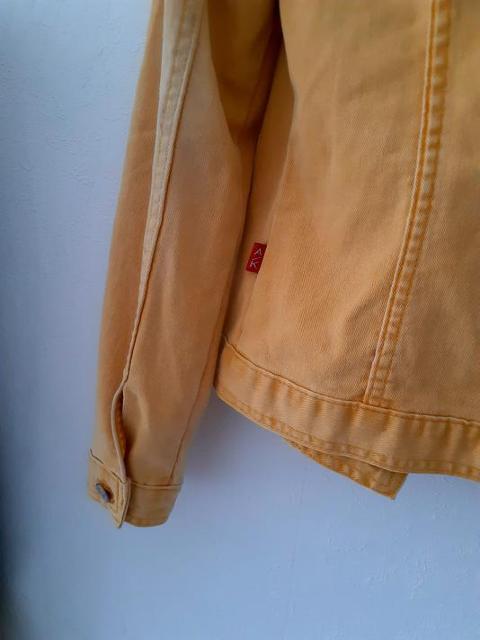 Anna Kerry アンナケリー◆イエロー 黄 デニム ジャケット Gジャン M < ブランド  Anna Kerry アンナケリー◆イエロー 黄 デニム ジャケット Gジャン M < ブランドの