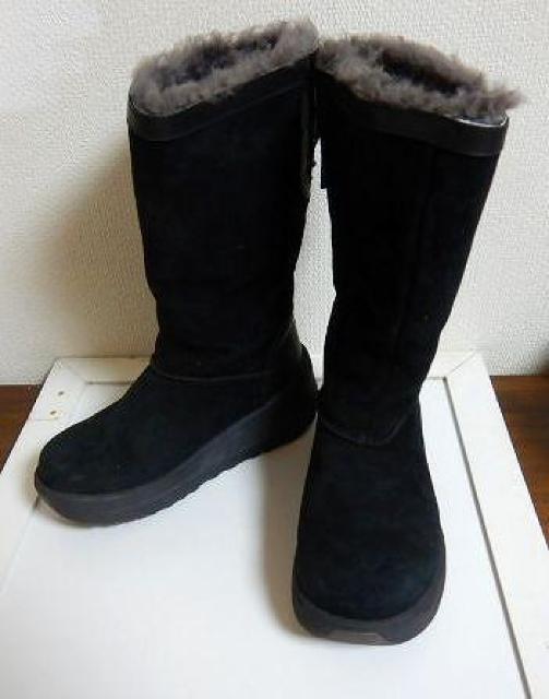 ◆ugg ムートンブーツ アグー スウェード レディース 23.0 中古品 < 女性ファッション  ◆ugg ムートンブーツ アグー スウェード レディース 23.0 中古品  < 女性ファッションの