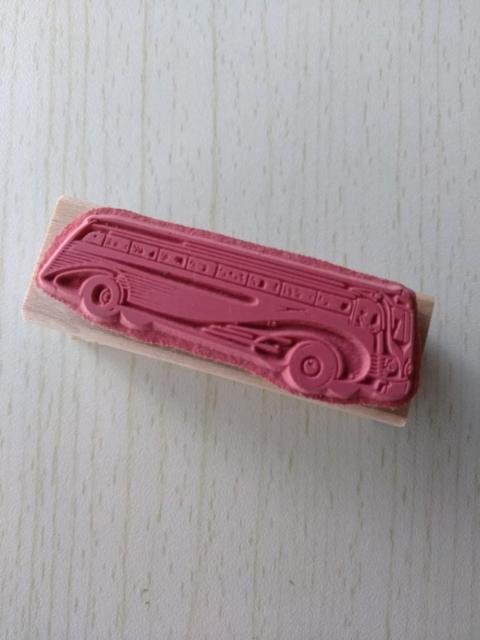 50's Bus 1950年代 レトロバス 海外輸入スタンプ < インテリア/ライフ  50's Bus 1950年代 レトロバス 海外輸入スタンプ < インテリア/ライフの