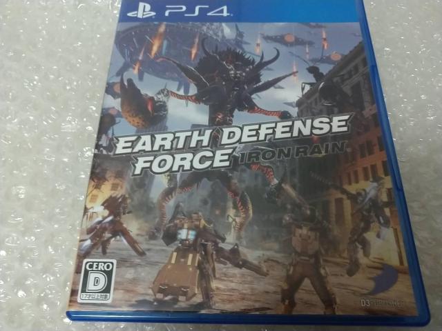 PS4 EARTH DEFENSE FORCE:IRON RAIN < ゲーム本体/ソフト  PS4 EARTH DEFENSE FORCE:IRON RAIN  < ゲーム本体/ソフトの