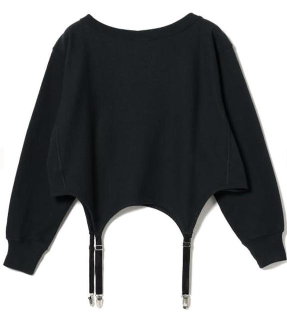 レディース クロップド丈ガーターベルトトップス < 女性ファッション  レディース クロップド丈ガーターベルトトップス < 女性ファッションの