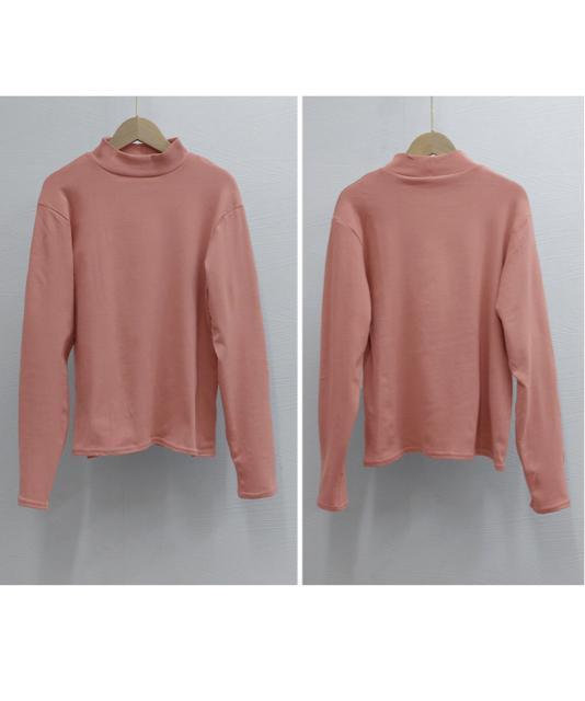 送料無料 新品 ベーシックトップス プチハイネック韓国風 < 女性ファッション  送料無料 新品 ベーシックトップス プチハイネック韓国風 < 女性ファッションの