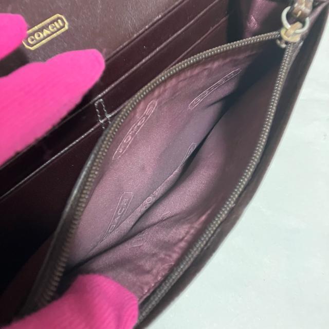 @【COACH / コーチ】 レザー × キャンバス / シグネチャー 長財布 < ブランド @【COACH / コーチ】 レザー × キャンバス / シグネチャー 長財布 < ブランドの