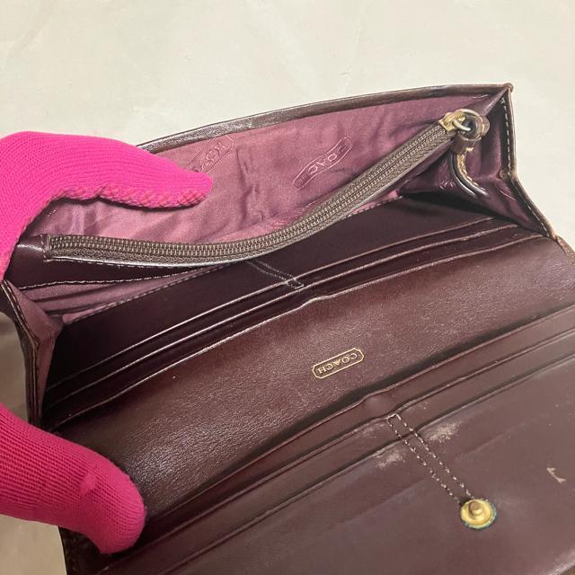 @【COACH / コーチ】 レザー × キャンバス / シグネチャー 長財布 < ブランド @【COACH / コーチ】 レザー × キャンバス / シグネチャー 長財布 < ブランドの