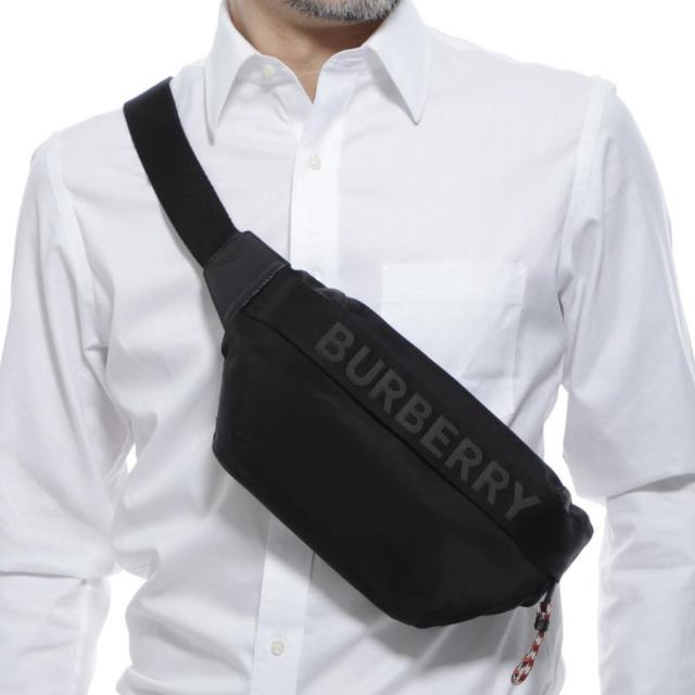 ☆BURBERRY バーバリー ロゴ ボディバッグ SONNY ウエストバッグ ブラック メンズ☆新作モデル < ブランド ☆BURBERRY バーバリー ロゴ ボディバッグ SONNY ウエストバッグ ブラック メンズ☆新作モデル < ブランドの