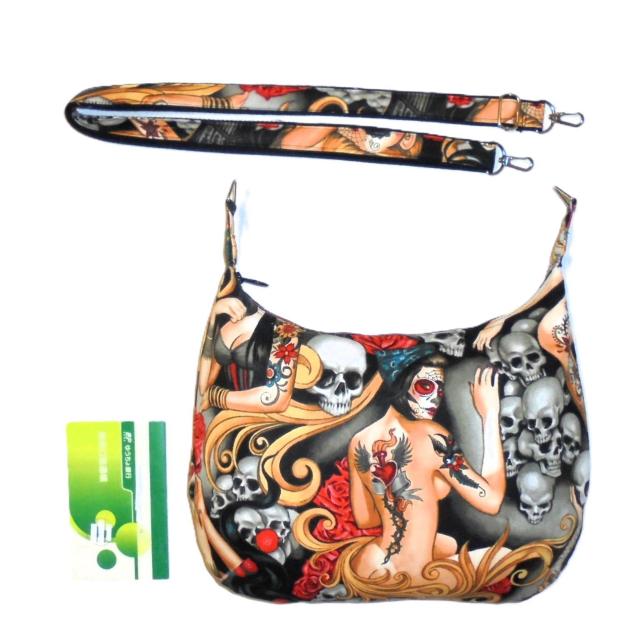 【中サイズ】◆アレキサンダーヘンリー【ラス エレガンテス】ブラック◆ALEXANDER HENRY◆ファスナーショルダー < 女性ファッション 【中サイズ】◆アレキサンダーヘンリー【ラス エレガンテス】ブラック◆ALEXANDER HENRY◆ファスナーショルダー < 女性ファッションの