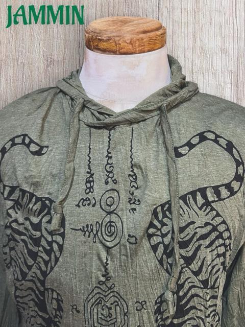 サクヤンロンT 虎 タイガー アジアン サクヤン エスニック ヒッピー 個性派 < 男性ファッション サクヤンロンT 虎 タイガー アジアン サクヤン エスニック ヒッピー 個性派 < 男性ファッションの