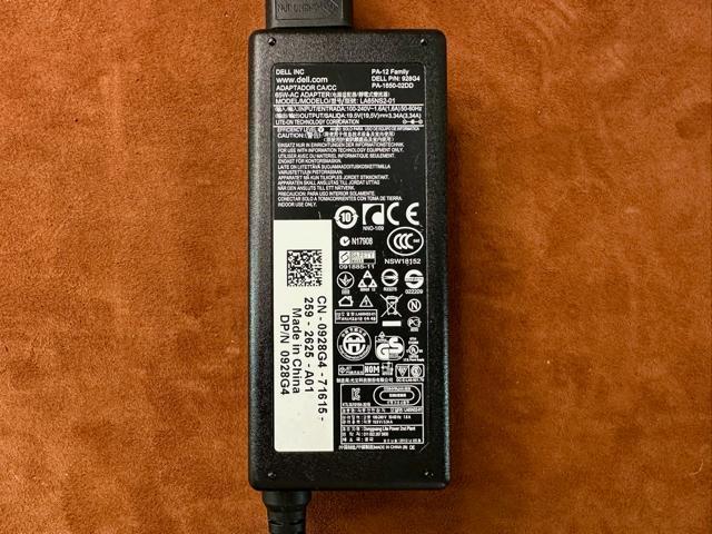 Dell 純正 65W ACアダプター  19.5V 3.34A 4.5×2.9mm < PC本体/周辺機器  Dell 純正 65W ACアダプター  19.5V 3.34A 4.5×2.9mm < PC本体/周辺機器の