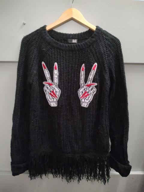 GLAD NEWS☆骨手長袖ニット < ブランド GLAD NEWS☆骨手長袖ニット < ブランドの