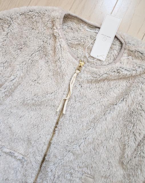 M★NAUW CLOSET★ふわふわノーカーラージャケット★新品 < 女性ファッション M★NAUW CLOSET★ふわふわノーカーラージャケット★新品 < 女性ファッションの