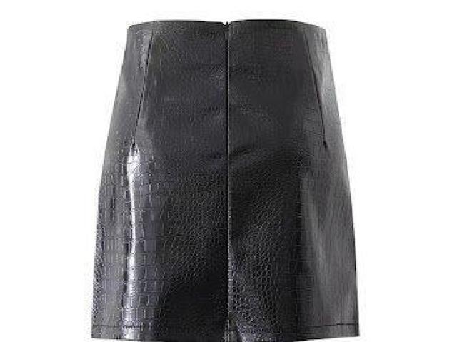 PU皮 レザー キュロット スカート ブラック < 女性ファッション PU皮 レザー キュロット スカート ブラック < 女性ファッションの