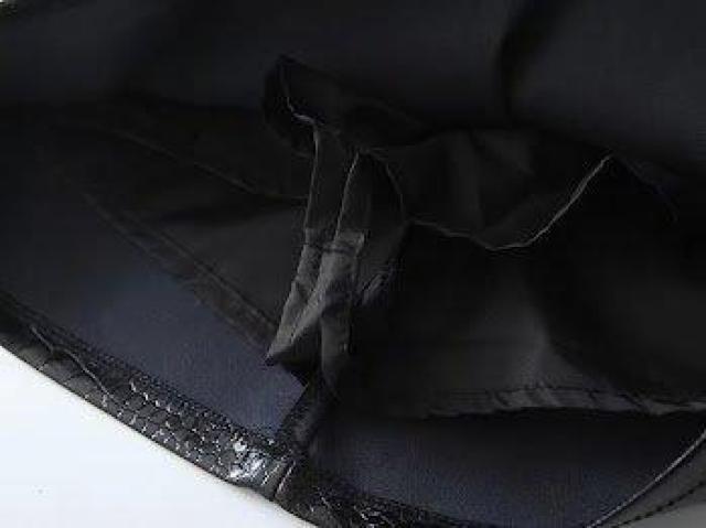 PU皮 レザー キュロット スカート ブラック < 女性ファッション PU皮 レザー キュロット スカート ブラック < 女性ファッションの