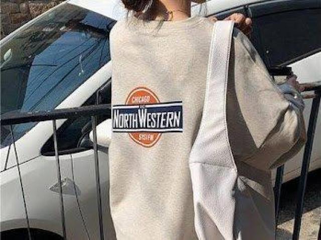 ロゴプリント トレーナー グレー < 女性ファッション ロゴプリント トレーナー グレー < 女性ファッションの