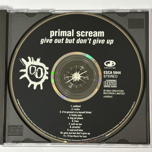 PRIMAL SCREAM / GIVE OUT BUT DON'T GIVE UP �� CD/DVD/�r�f�I�� 