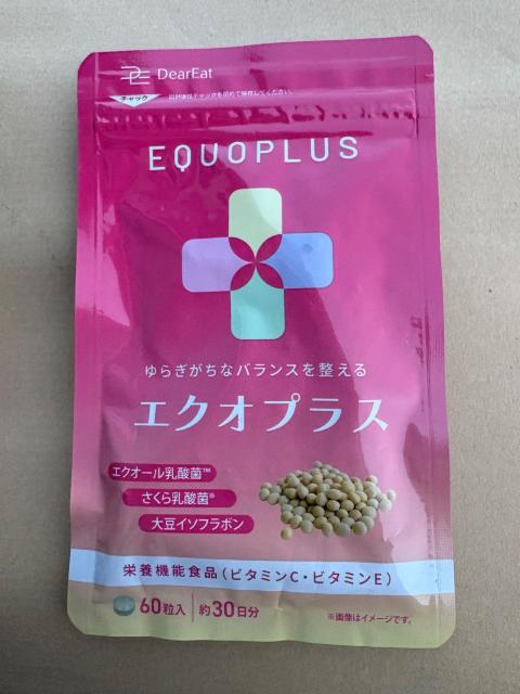 DearEat EQUOPLUS エクオプラス エクオール乳酸菌 大豆イソフラボン 60粒 約30日分 < ヘルス/ビューティー DearEat EQUOPLUS エクオプラス エクオール乳酸菌 大豆イソフラボン 60粒 約30日分 < ヘルス/ビューティーの