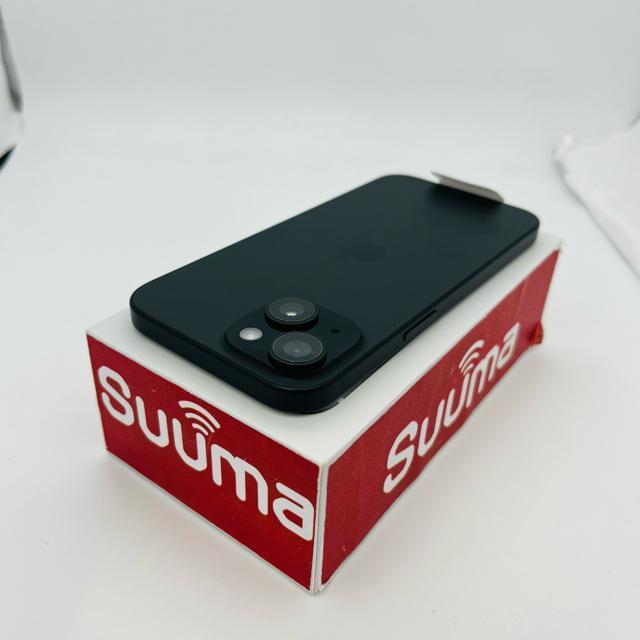 �������g�p iPhone 15 256 GB SIM�t���[ �u���b�N �{�� �� �Ɠd/AV�� 