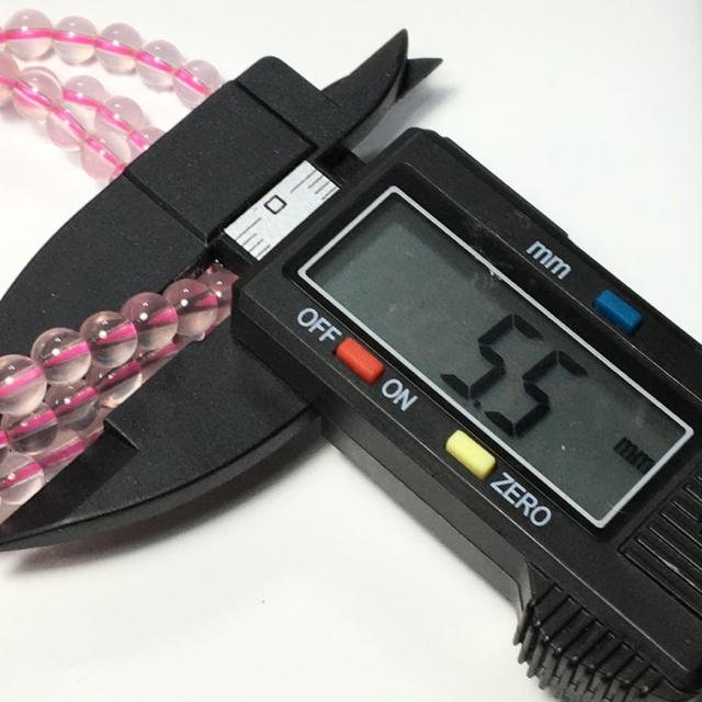 極上高品質 3連スターローズクォーツ 長さ55cm 内径16cm < 女性アクセサリー/時計  極上高品質 3連スターローズクォーツ 長さ55cm 内径16cm < 女性アクセサリー/時計の