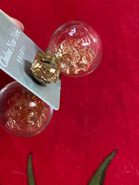 新品未使用☆球体キラキラピアス☆2セット☆ < 女性アクセサリー/時計 新品未使用☆球体キラキラピアス☆2セット☆ < 女性アクセサリー/時計の
