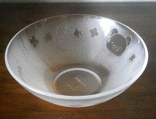 ★りらっくま ガラスのうつわ 未使用中古品 4個セット < インテリア/ライフ  ★りらっくま ガラスのうつわ 未使用中古品 4個セット < インテリア/ライフの