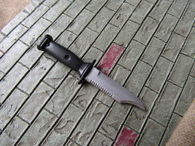 ●1/6スケール GIジョークールガール ミニチュアフュギュア専用 アメリカ軍 COMBAT ランボーナイフ 新品 < ホビー  ●1/6スケール GIジョークールガール ミニチュアフュギュア専用 アメリカ軍 COMBAT ランボーナイフ 新品 < ホビーの